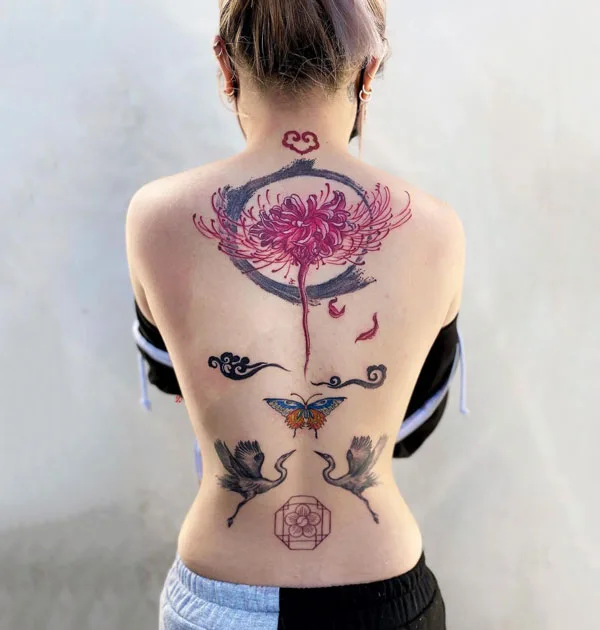 Spider Lily Tattoo 19