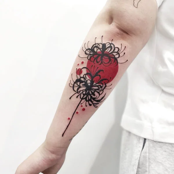 Spider Lily Tattoo 21