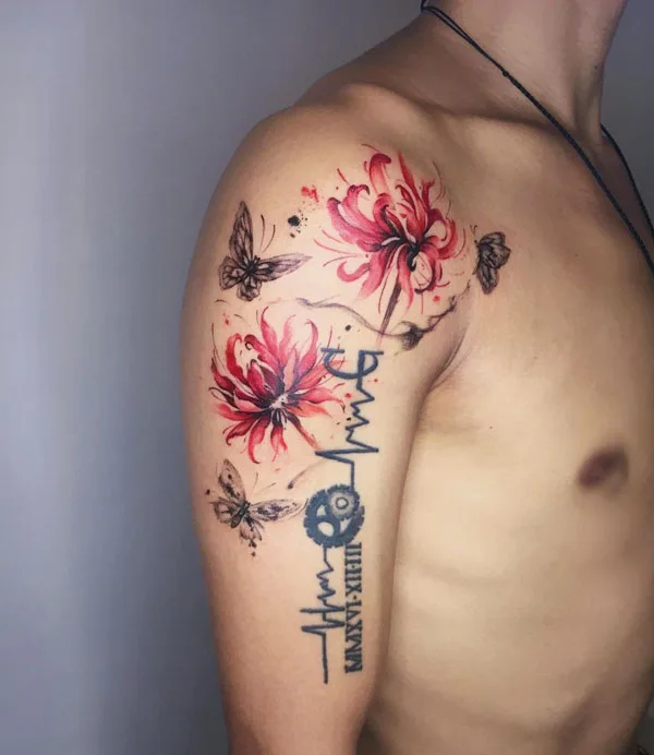 Spider Lily Tattoo 22