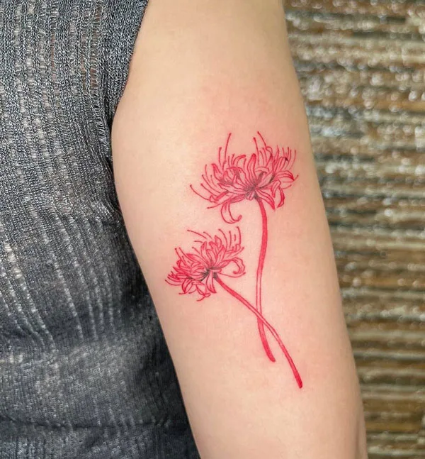 Spider Lily Tattoo 23