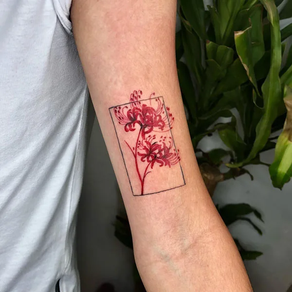 Spider Lily Tattoo 25