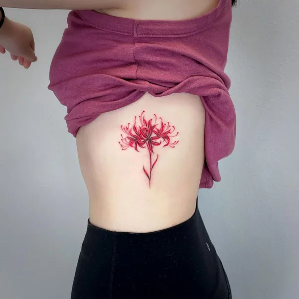 Spider Lily Tattoo 26
