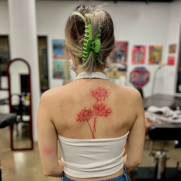 Spider Lily Tattoo 33