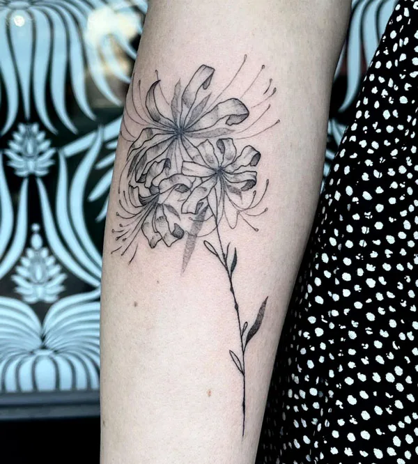 Spider Lily Tattoo 38