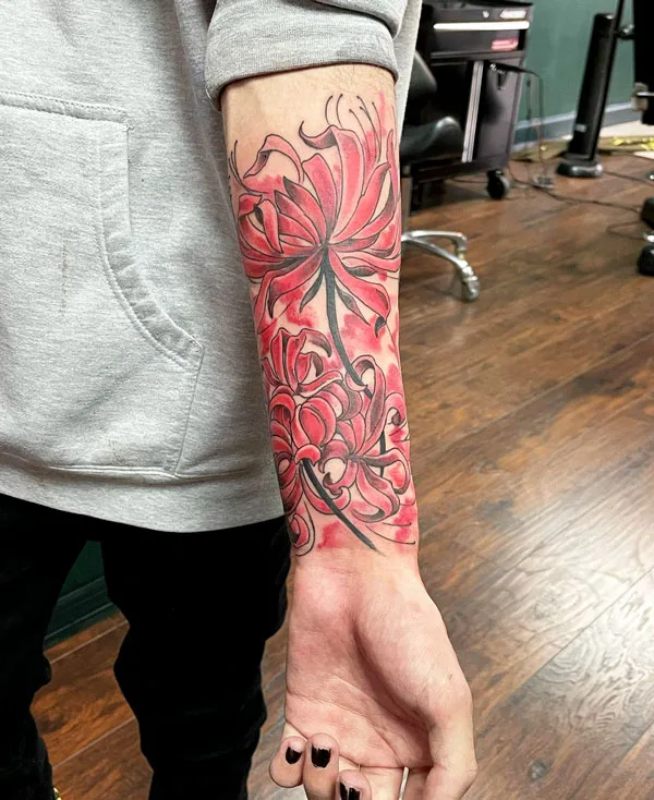 Spider Lily Tattoo 42