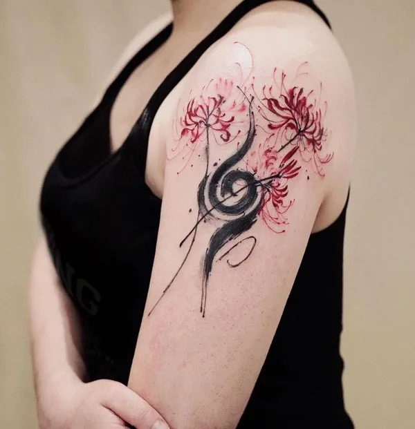 Spider Lily Tattoo 52