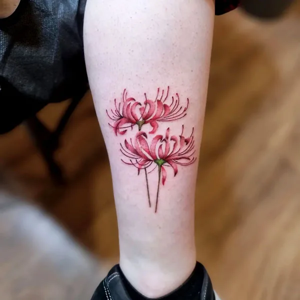 Spider Lily Tattoo 58