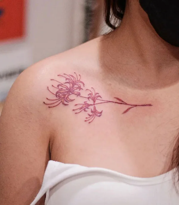 Spider Lily Tattoo 61