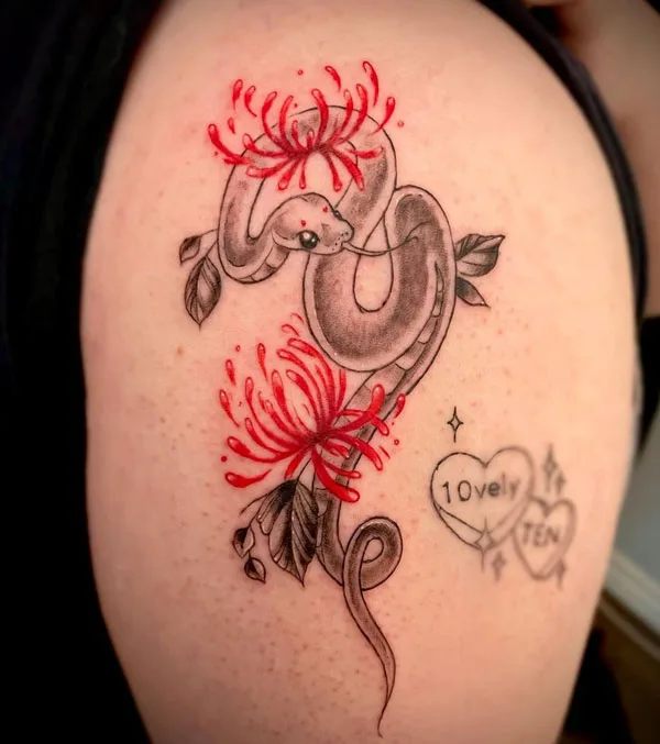 Spider Lily Tattoo 72
