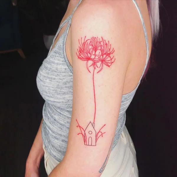Spider Lily Tattoo 73