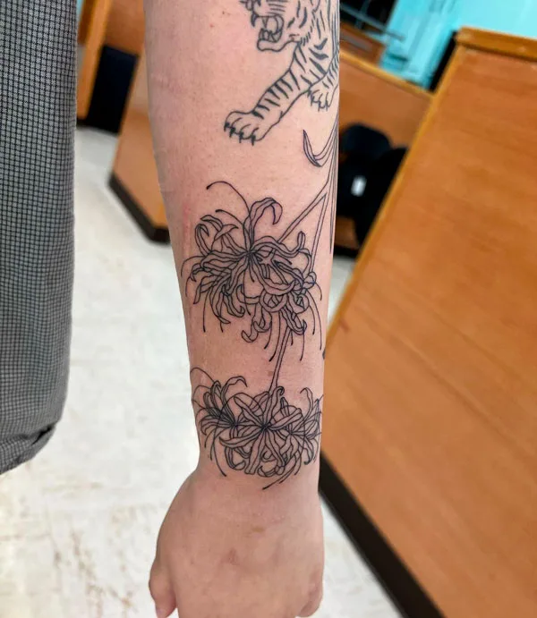Spider Lily Tattoo 78