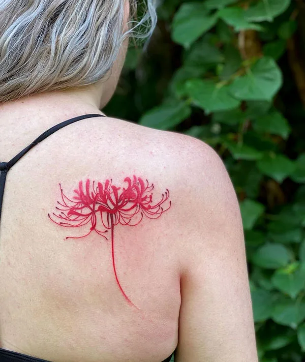 Spider Lily Tattoo 81