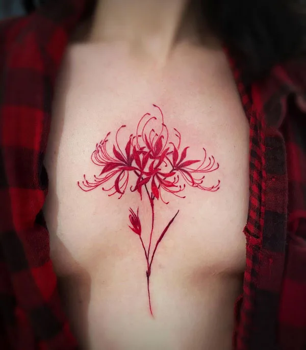 Spider Lily Tattoo 83