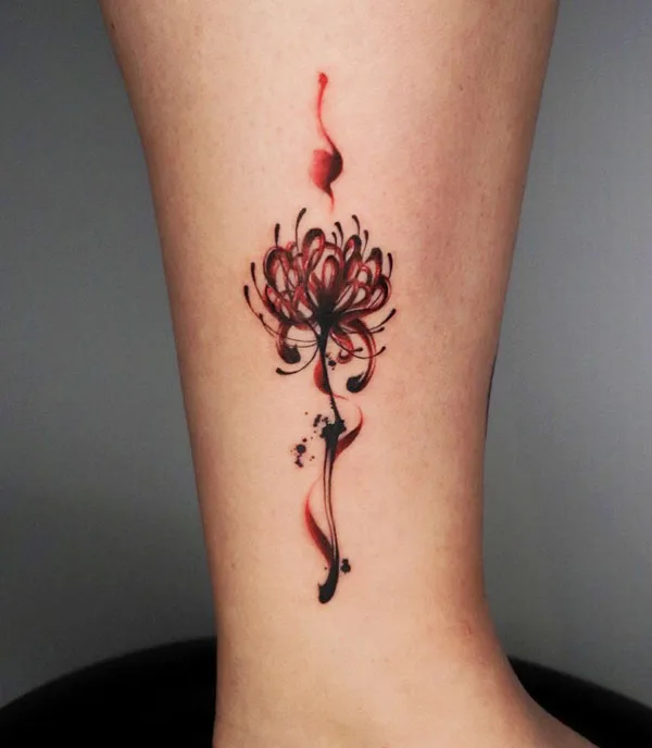 Spider Lily Tattoo 84