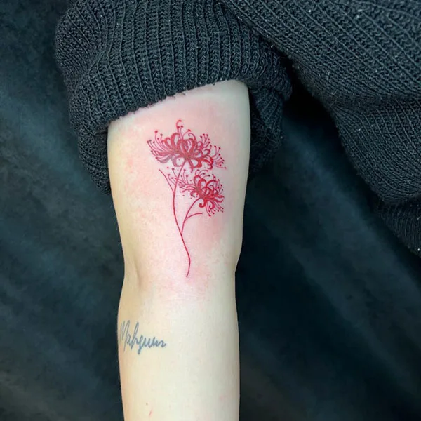 Spider Lily Tattoo 85