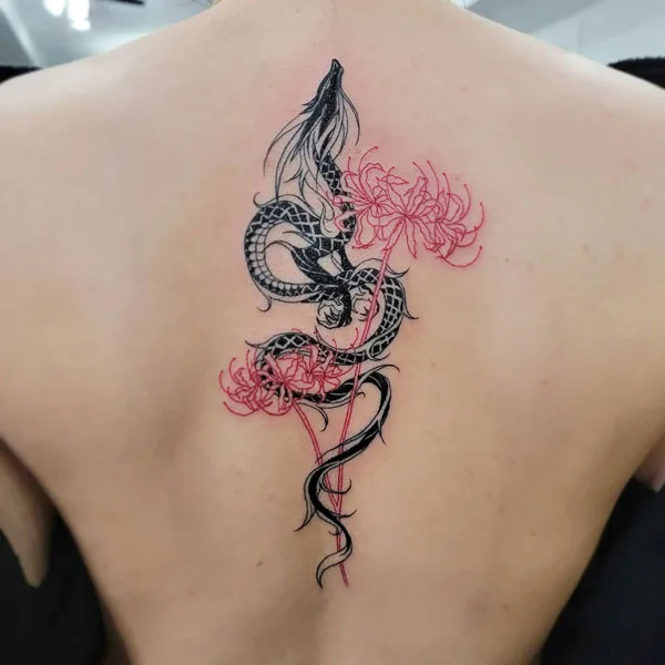 Spider Lily Tattoo 86