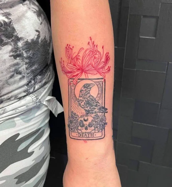 Spider Lily Tattoo 9
