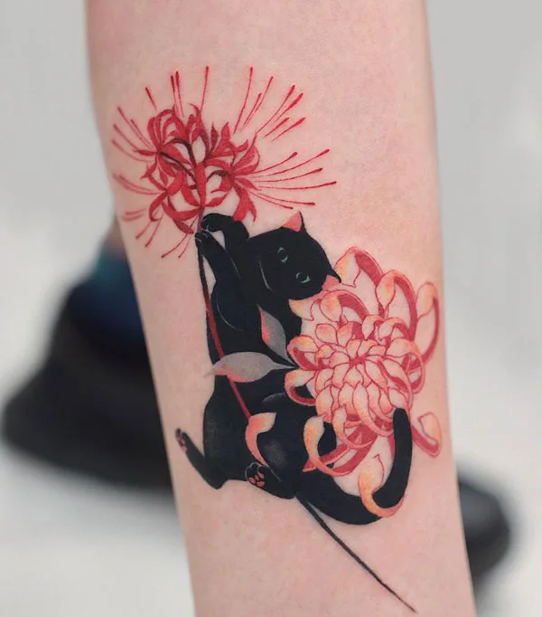 Spider Lily Tattoo 90