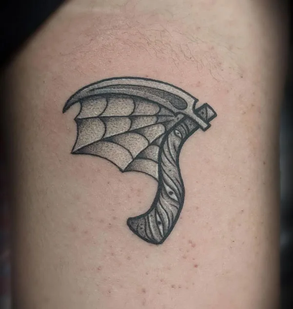 Spider web tattoo 26