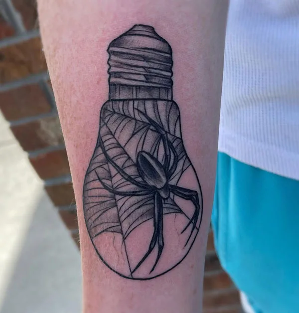 Spider web tattoo 62