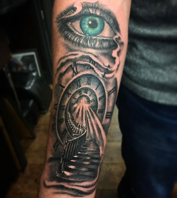 Stairway to heaven tattoo 12