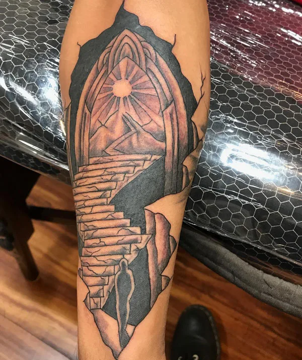 Stairway to heaven tattoo 20
