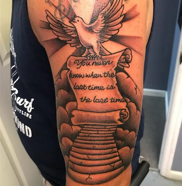 Stairway to heaven tattoo 21