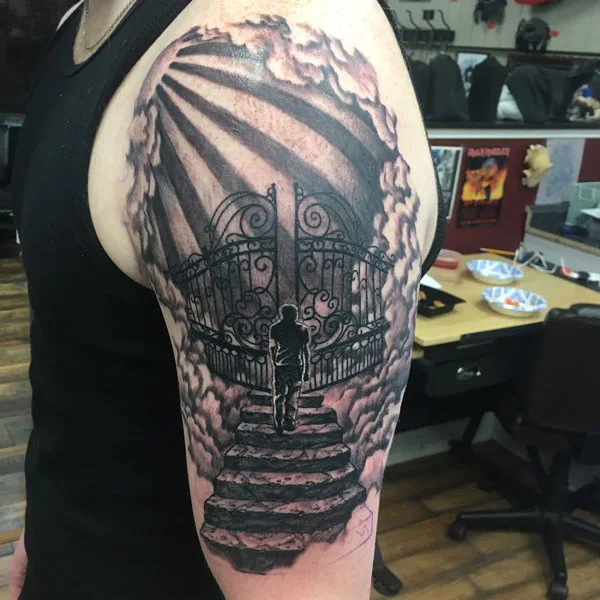 Stairway to heaven tattoo 28
