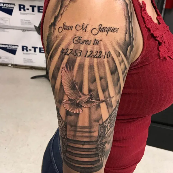 Stairway to heaven tattoo 36