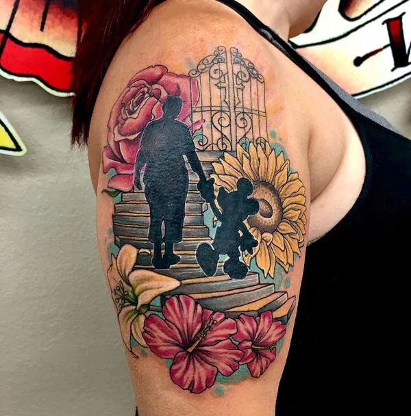 Stairway to heaven tattoo 4