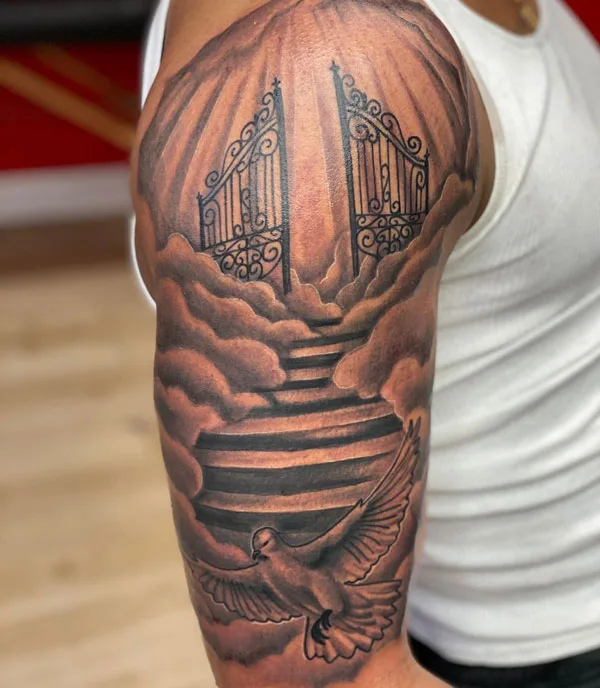 Stairway to heaven tattoo 42