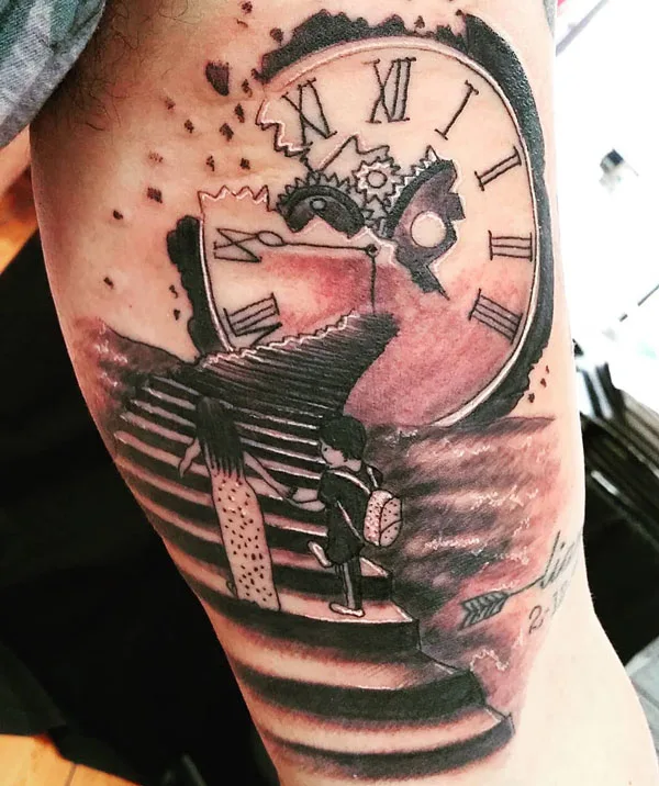 Stairway to heaven tattoo 46