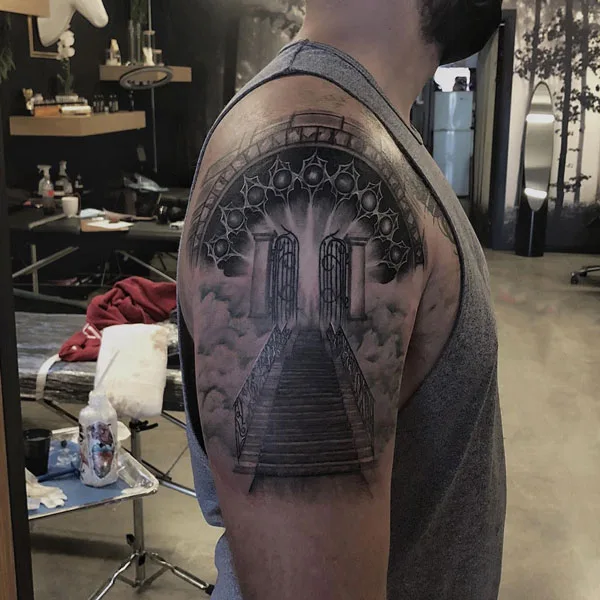 Stairway to heaven tattoo 51