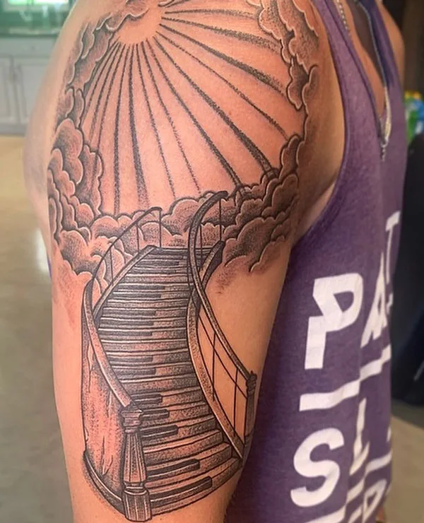 Stairway to heaven tattoo 55