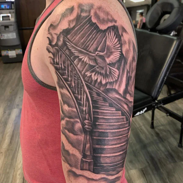 Stairway to heaven tattoo 60