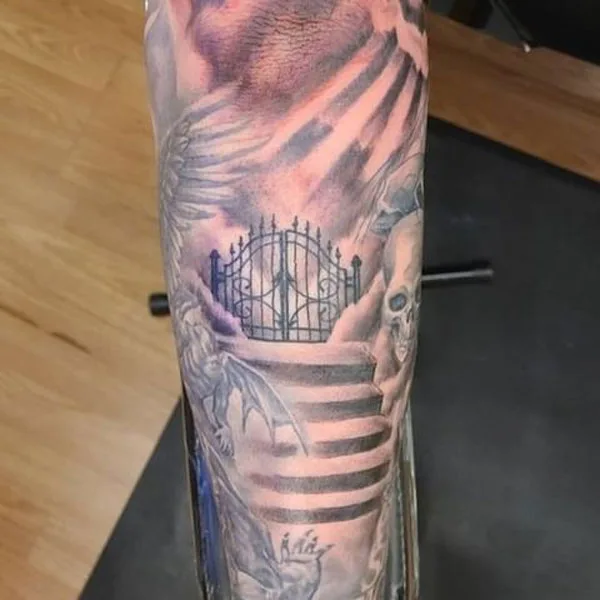 Stairway to heaven tattoo 61