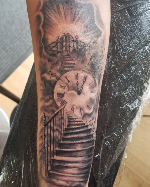Stairway to heaven tattoo 70