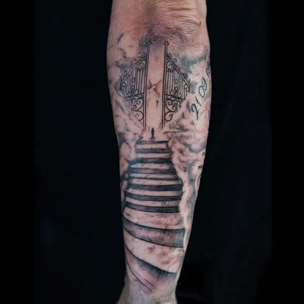 Stairway to heaven tattoo 71