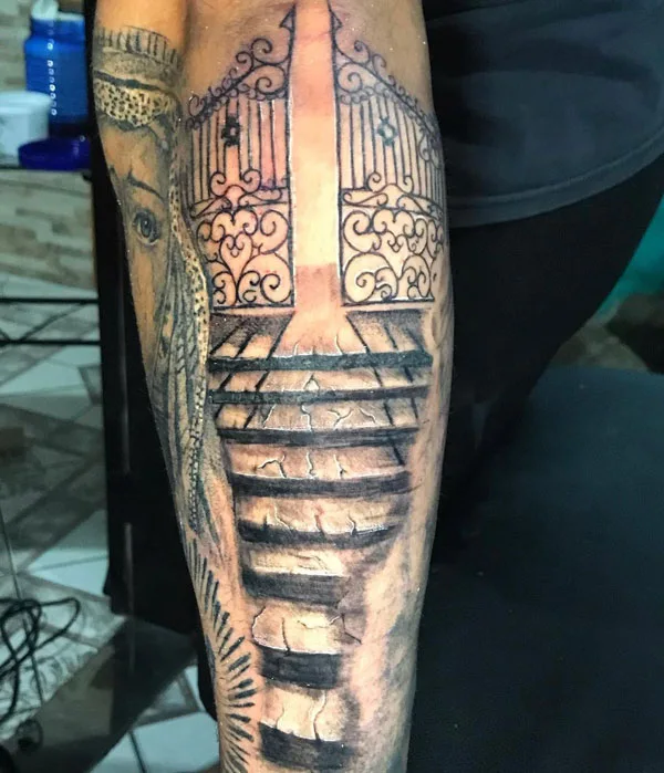 Stairway to heaven tattoo 72