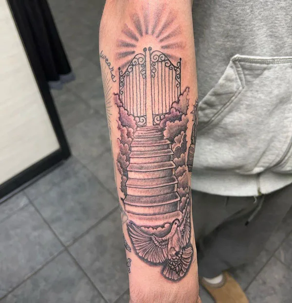 Stairway to heaven tattoo 73
