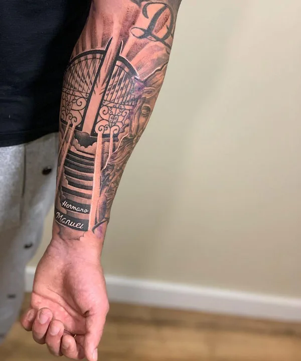 Stairway to heaven tattoo 74