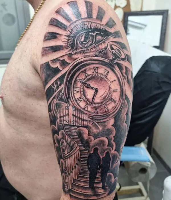Stairway to heaven tattoo 75