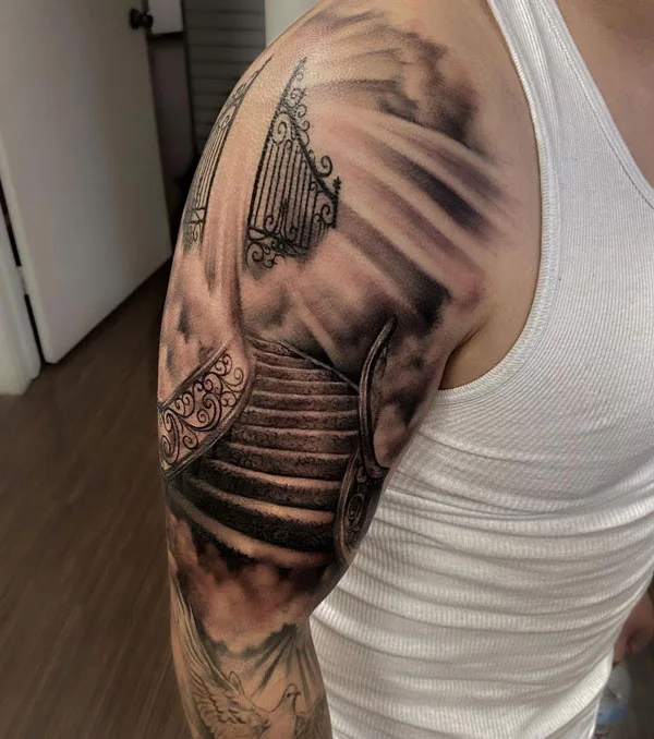 Stairway to heaven tattoo 76