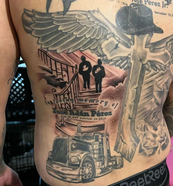 Stairway to heaven tattoo 79