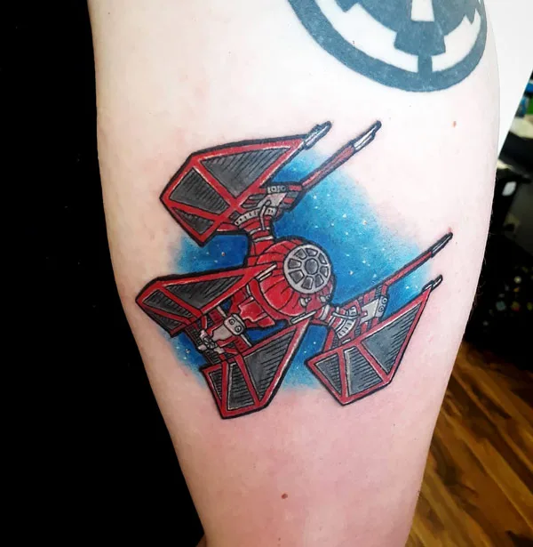 Star Wars Ship Tattoo 1