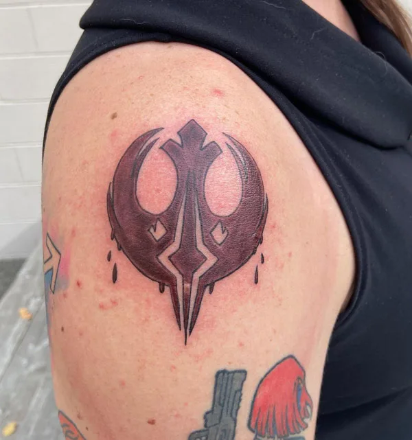 Star Wars Symbol Tattoo 2