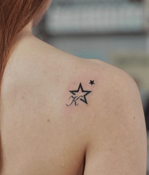 Star With Alphabet Star With Alphabet