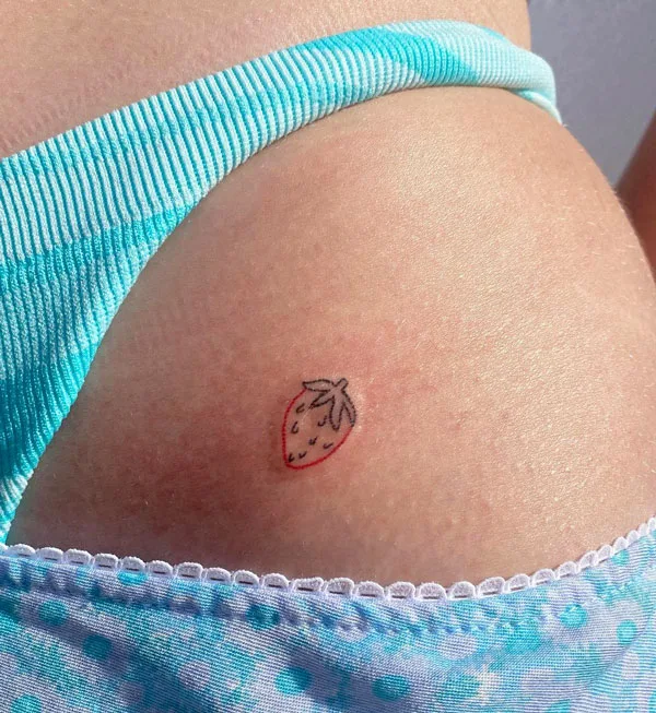 Strawberry Tattoo 1