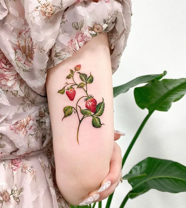 Strawberry Tattoo 104