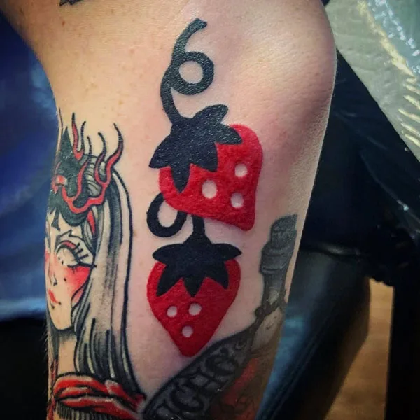 Strawberry Tattoo 11